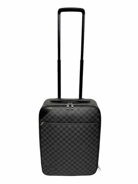 Louis Vuitton Black and Gray Damier Rolling Carry-On